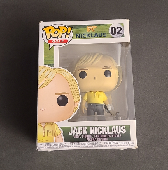 #02 Jack Nicklaus Funko Pop! Sports Golf Vinyl figure - Picture 1 of 6